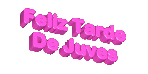 Feliz Tarde De Jueves Sign Sticker