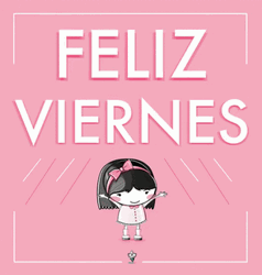 Feliz Viernes Jumping Girl GIF