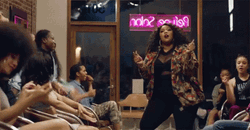 Felling Good Lizzo With Her Friends GIF