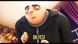 Felonious Gru Oh Yes GIF
