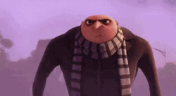 Felonious Gru Walking Fiercely Despicable Me GIF