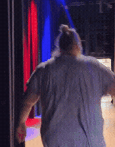 Female Basketball Player In Number 5 Jersey GIF