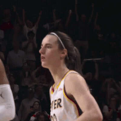 Female Basketball Player In White Jersey Number 20 GIF