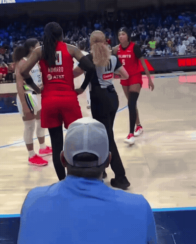 Female Basketball Player Number 1 GIF