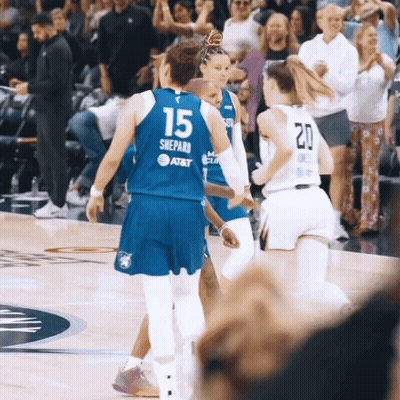 Female Basketball Player Number 15 GIF