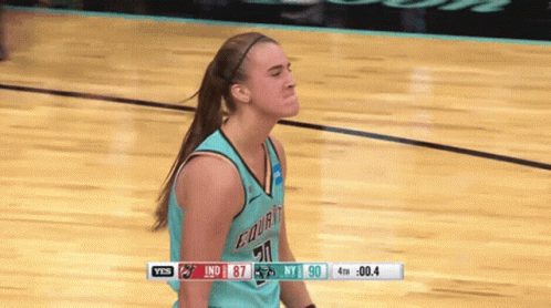 Female Basketball Player Number 20 GIF