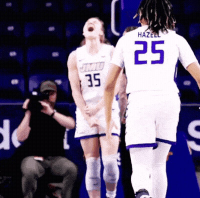 Female Basketball Player Number 25 GIF