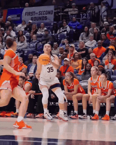 Female Basketball Player Number 35 GIF