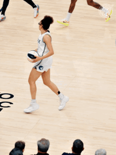 Female Basketball Player Number 5 Jersey GIF