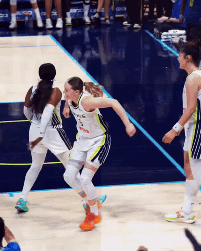 Female Basketball Player Number 5 Jersey GIF