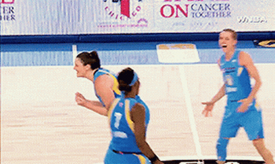 Female Basketball Players With Cancer Together Ad