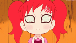 Female Gaara In Double Ponytail GIF