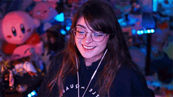 Female Gamer Mind Explosion Burning Flames GIF