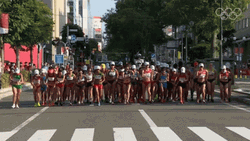 Female Marathon Olympics GIF