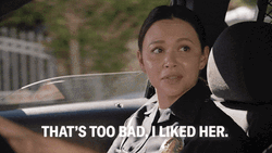 Female Officer Too Bad GIF