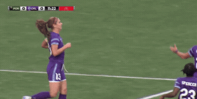 Female Soccer Players Number 23 GIF