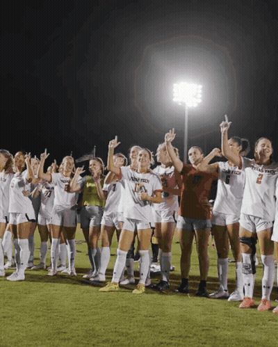 Female Soccer Players With Texas Tech Shirt GIF