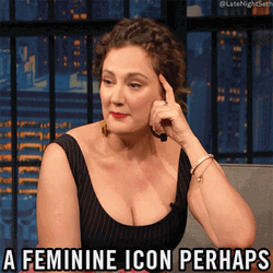 Feminine Icon Jacqueline Novak GIF