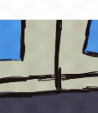 Fence With Blue Box
