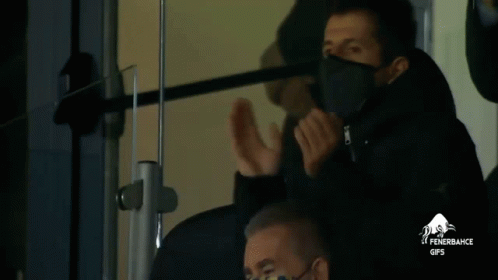 Fenerbahce Soccer Players On Field GIF