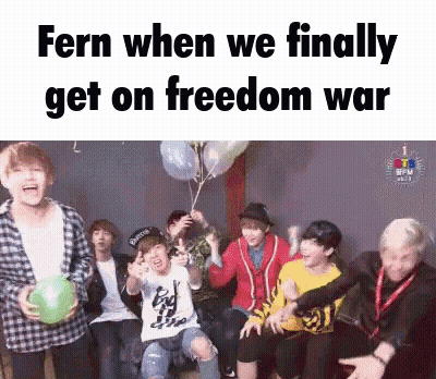 Fern Finally Gets On Freedom War With Group GIF