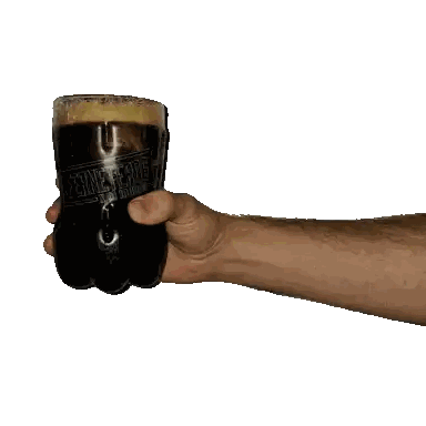Ferne Ferus Beer Bottle In Hand Sticker
