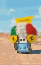 Ferrari Cars Movie GIF