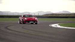 Ferrari F12 Killing Tires Slow Motion