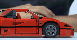 Ferrari F40 Lego Toy Assemble