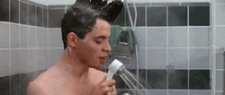 Ferris Bueller Shower Scene GIF