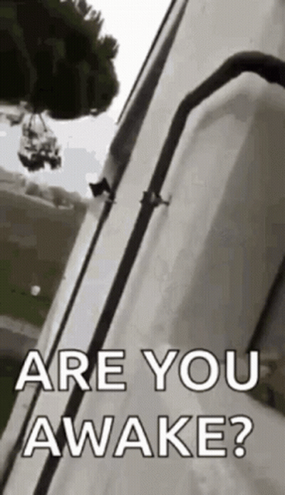 Ferris Wheel With Are You Awake GIF