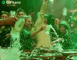 Festa Piena Office Celebration GIF