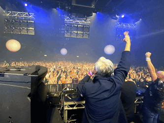 Festive Clockwork Orange Club Concert Party GIF
