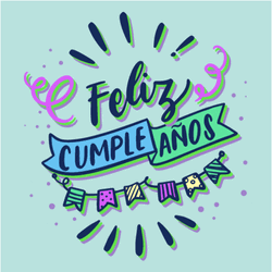Festive Feliz Cumpleaños GIF