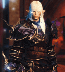 FFXIV Estinien Blowing Kisses GIF