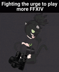 FFXIV Fighting The Urge To Play GIF