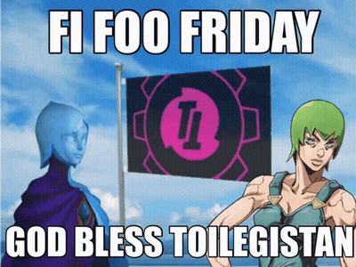 Fi Foo Friday God Bless Toilegistan Poster GIF