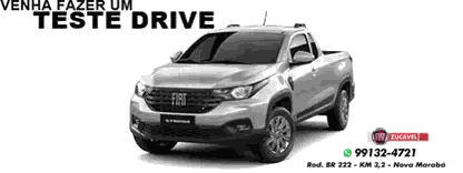 Fiat Strada Pickup Test Drive Sticker