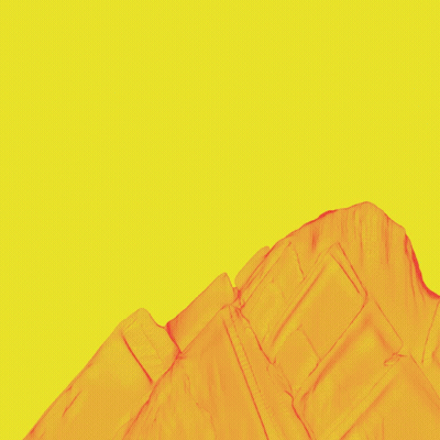 Fic 16 Monterrey Poster With Mountain GIF