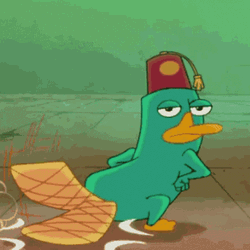 Fictional Character Perry The Platypus Twerking GIF