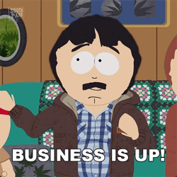 Fictional Character Randy Marsh Business Is Up GIF