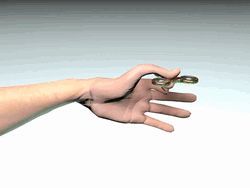 Fidget Toy Spinner Hand 3d