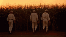 Field Of Dreams Going Home Sunset GIF