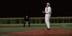 Field Of Dreams Pitch Slow Motion GIF