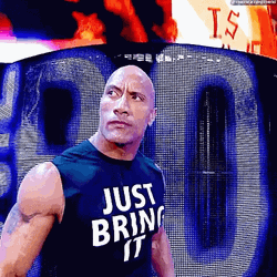 Fierce Dwayne Rock Eyebrow GIF