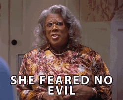 Fierce Madea Feared No Evil GIF
