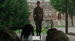  Fierce Major Payne Push Up Countdown GIF