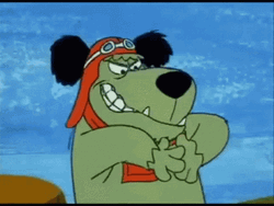 Fierce Muttley Chest Pump GIF