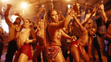 Fiery Dancehall Victoria Monét GIF