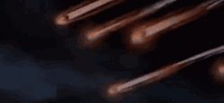 Fiery Explosive Meteor Shower Beyblade Ryuga GIF